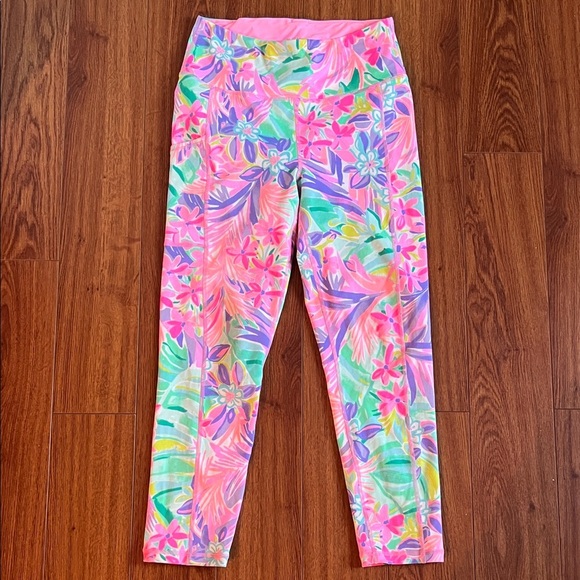 Lilly Pulitzer Weekender High Rise Midi Leggings - Picture 1 of 6